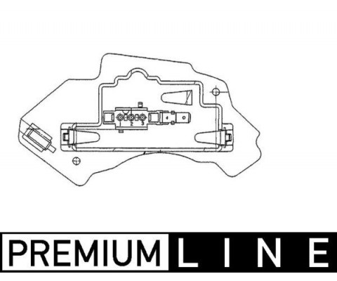 KLIMA FAN REGULATORU MERCEDES E-CLASS W210 S210