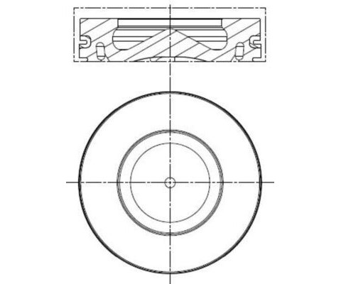 PISTON SEGMAN STD 84.00mm BMW E60 E87 E90 E92 E93 F10 F20 F30 F32 F33 F34 F36 E83 E84 F25 F15 MINI R55 R61