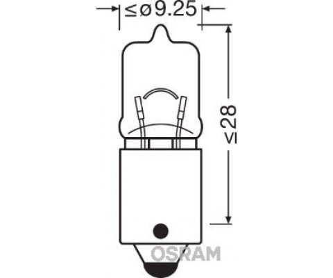 AMPUL 12V H6W HALOJEN PARK