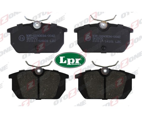 ARKA BALATA TMPR-TİPO 2000ie PUNTO ALFA 33-145-146-155 GDB466