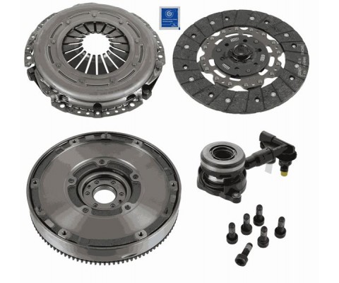 DEBRIYAJ SETI BASKI BALATA-VOLAN-BILYA 4 LU KIT REPSET DMF FOCUS III 11 14 1.6 TDCI VOLVO C30 1.6D 10 12 S40 II 1.6 D2 V40 D2 V501.6 D2 10 12 OYNAR GOBEK VOLANLI