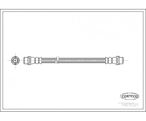 FREN HORTUMU ARKA MERCEDES SPRINTER B904 B905 . VW LT 28-46