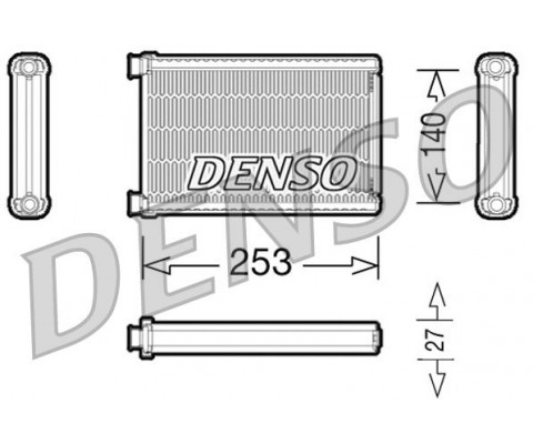 KALORIFER RADYATORU BMW E87 E90 F26 F25 E84 E92 E91 E81