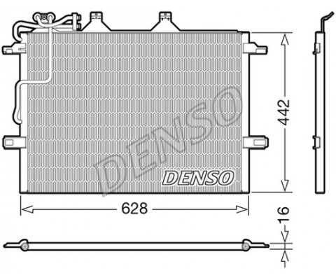 KLIMA RADYATORU MERCEDES W211 S211 C219