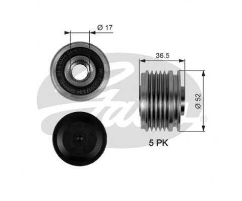 ALTERNATOR KASNAGI MERCEDES W169 W245